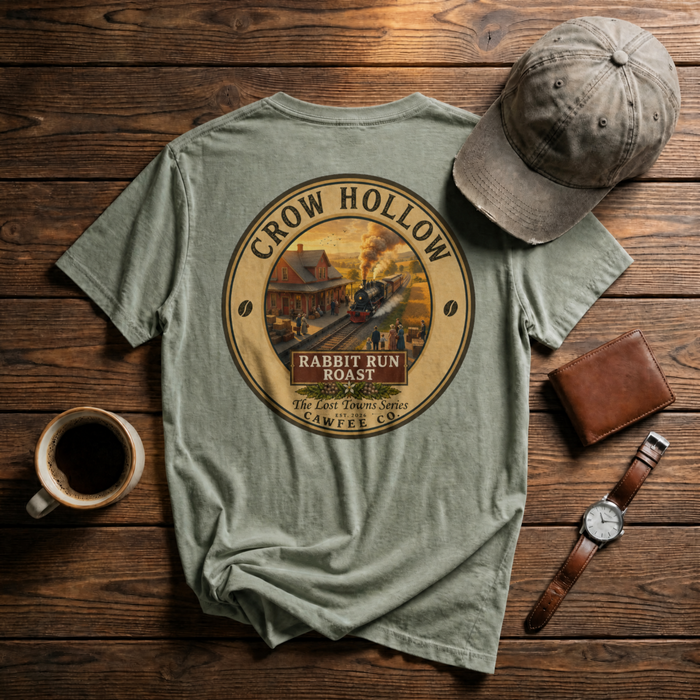 Rabbit Run Roast T-shirt