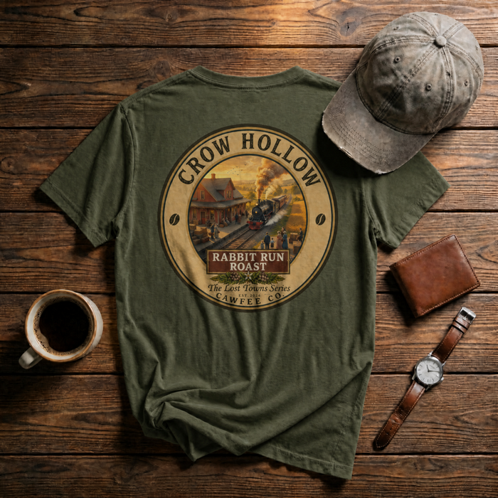 Rabbit Run Roast T-shirt